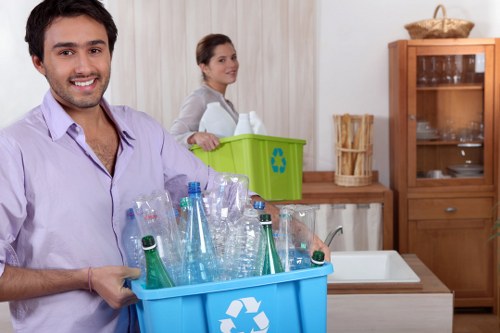 Recycling process for garage waste